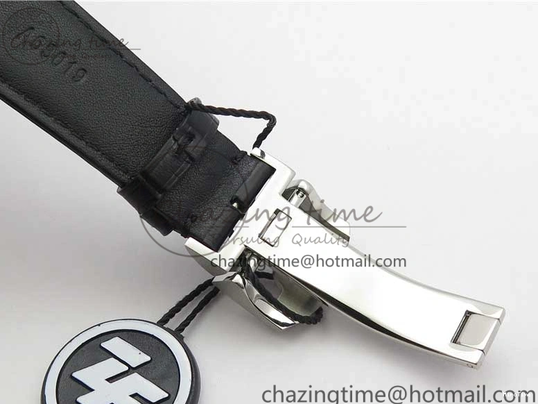 MIROTIME 0505 Portuguese Real PR Real Annual Calendar IW503502 ZF 1:1 Best Edition Black Dial Steel Markers on Black Leather Strap A StreetReady 7134